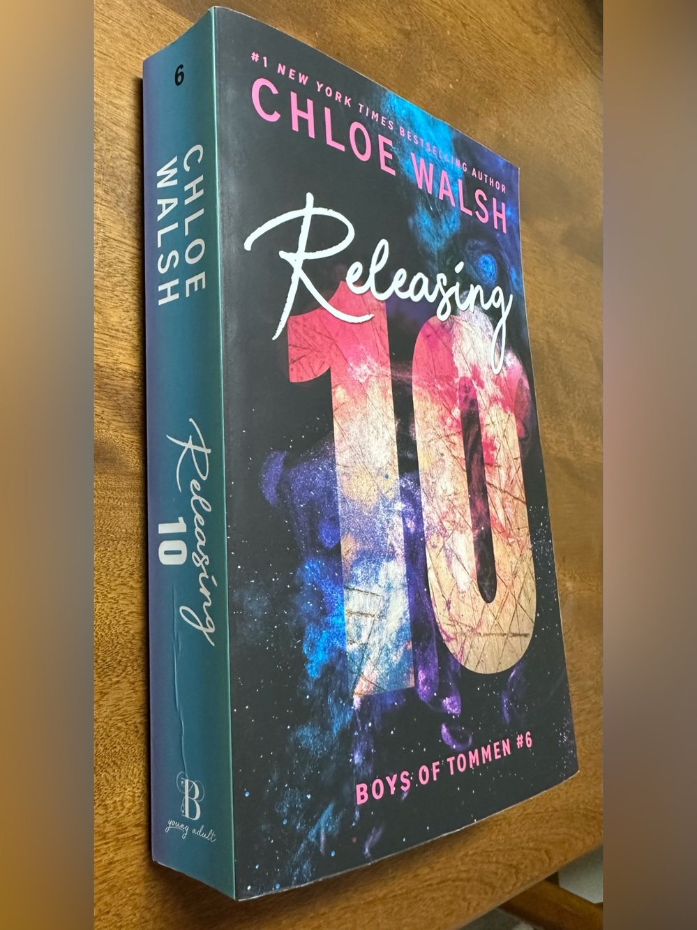 Releasing 10 Ombré Spine Edition Novel By Chloe Walsh
